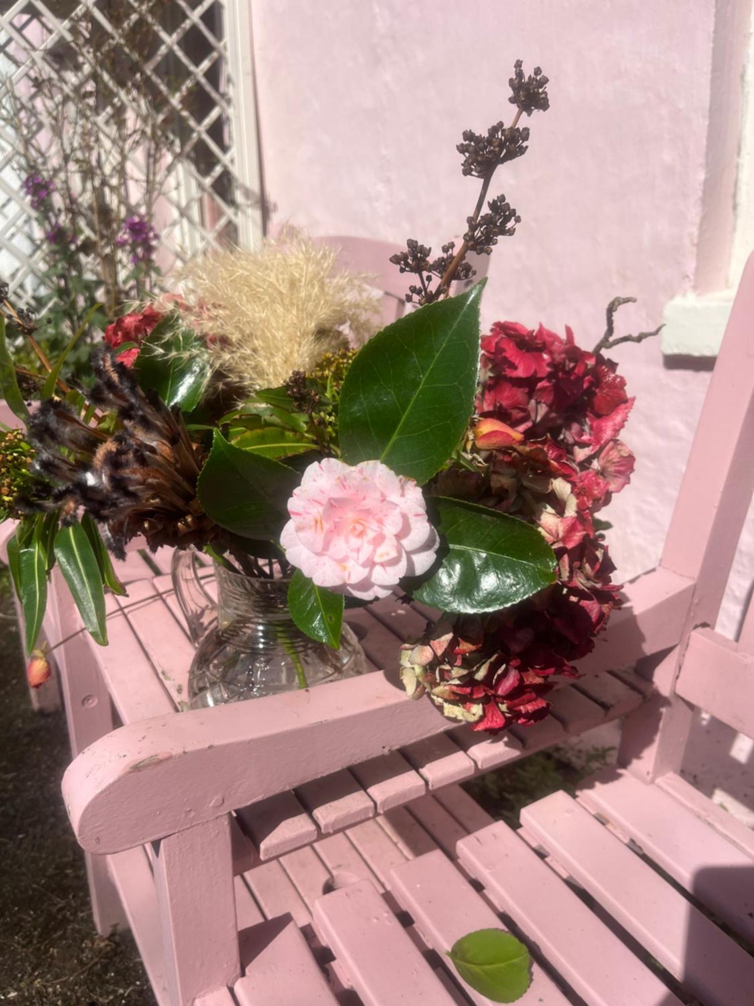 The Pink Upstairs & Garden Summer * Whitehead
